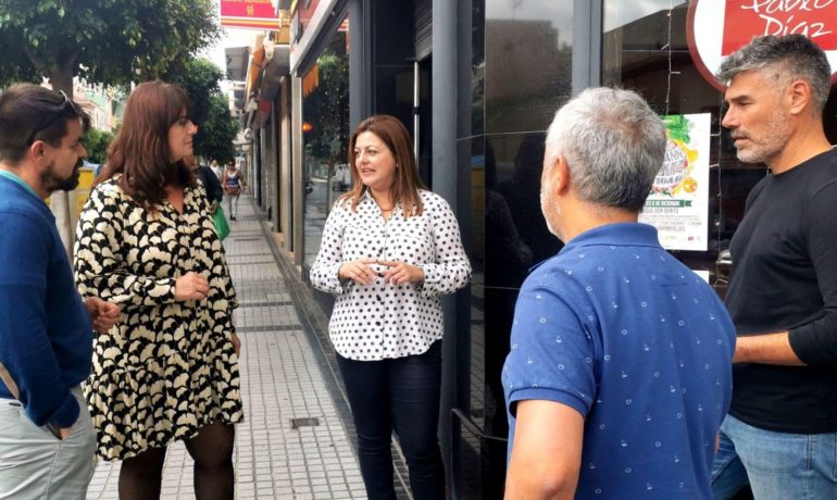 FECOECA INICIA EN SCHAMANN UNA RONDA DE VISITAS A LAS ZONAS COMERCIALES ABIERTAS DE GRAN CANARIA.