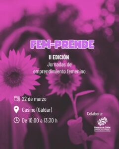 II Jornadas FEMPRENDE Galdar